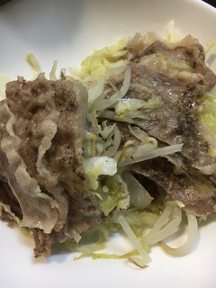 簡単♪お肉とキャベツの重ね蒸し-レシピのメイン写真