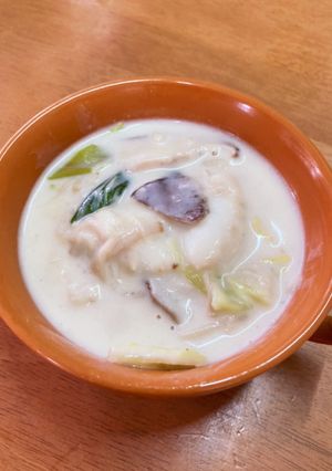 ご飯にかけても♪白菜とタラのクリーム煮-レシピのメイン写真