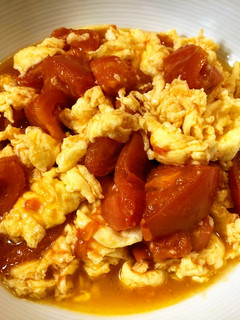 味付けは砂糖と塩だけ!簡単トマたま炒め-レシピのメイン写真