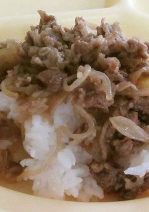 ごぼう入り牛丼-レシピのメイン写真