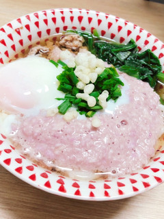 欲張り魔女の月見とろろうどん-レシピのメイン写真