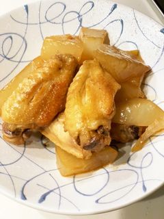 手羽先と大根のオイスターソース煮-レシピのメイン写真