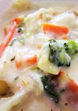 給食★白菜のクリーム煮-レシピのメイン写真
