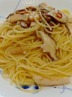 生しいたけのペペロンチーノ-レシピのメイン写真