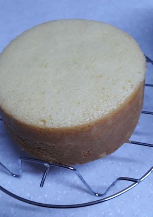 炊飯器でふわふわスポンジケーキ12cm型-レシピのメイン写真