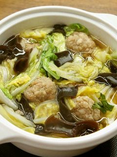 豚小間だんごと白菜の煮込み-レシピのメイン写真