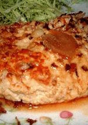 長芋入りでふっくら！お豆腐ハンバーグ-レシピのメイン写真