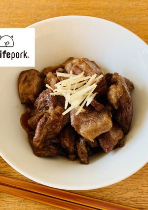 簡単！早い！豚肉の甘辛煮-レシピのメイン写真