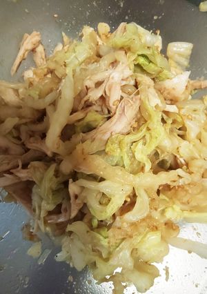 あと１品！サラダチキンと白菜の中華サラダ-レシピのメイン写真
