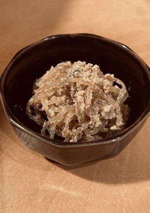 北海道の味　マダラの子と糸コンの炒り煮-レシピのメイン写真
