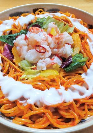 赤エビのパスタ◎簡単……じゃないです-レシピのメイン写真