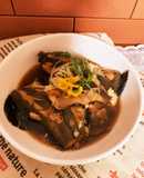 我が家の子持ちカレイの煮付け