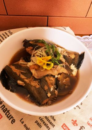 我が家の子持ちカレイの煮付け-レシピのメイン写真