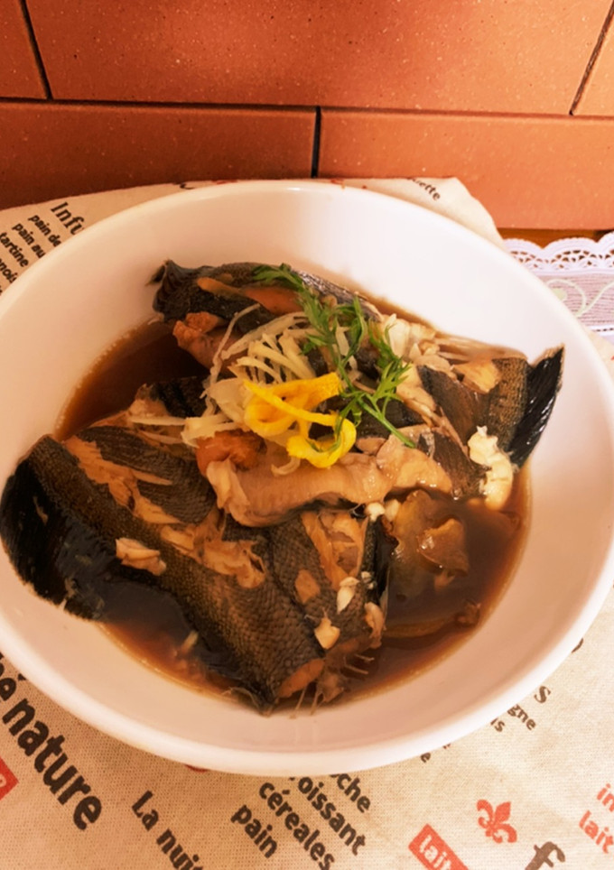 我が家の子持ちカレイの煮付け-レシピのメイン写真