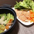 鶏むね肉のヘルシーしゃぶしゃぶ
