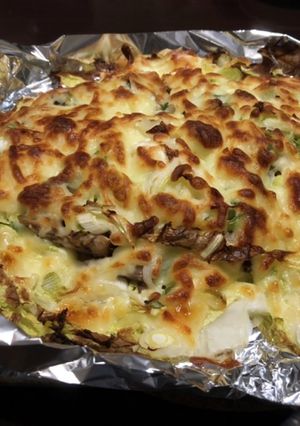 トースターで！サバ缶の簡単野菜チーズ焼き-レシピのメイン写真