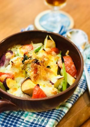 鶏胸肉とお野菜のチーズグリル-レシピのメイン写真