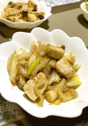 生姜の効いたカジキの和風炒め-レシピのメイン写真