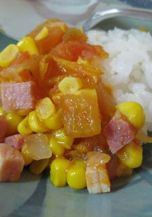 ご飯 de トウモロコシ-レシピのメイン写真