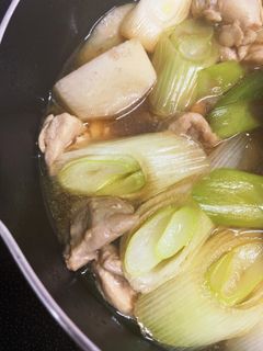 母の味!里芋と鶏肉と長ネギの煮物-レシピのメイン写真