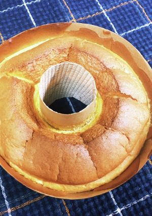 ふわふわシフォンケーキ-レシピのメイン写真