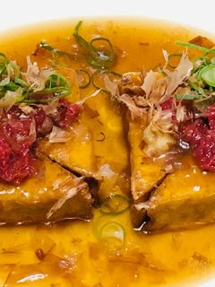 揚げなくて美味しい☆梅肉の揚げ出し豆腐-レシピのメイン写真