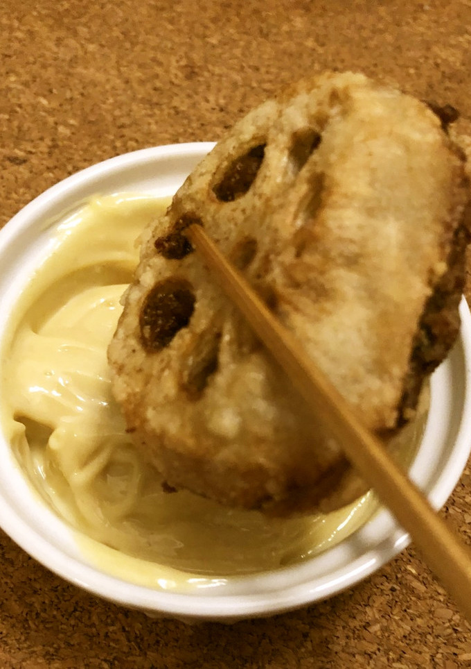 れんこんのスパイシーはさみ揚げ-レシピのメイン写真