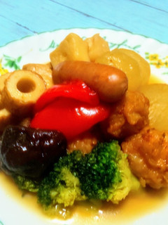 めんつゆで簡単ポトフ風野菜おでん-レシピのメイン写真
