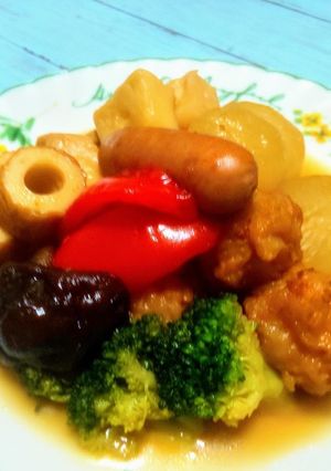 めんつゆで簡単ポトフ風野菜おでん-レシピのメイン写真