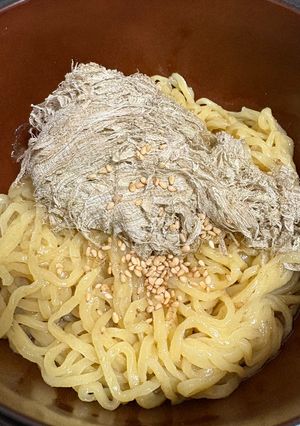 一人暮らしとろろ昆布つけ麺-レシピのメイン写真