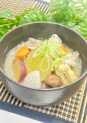 さつまいもが主役！金沢の豚汁「めった汁」-レシピのメイン写真