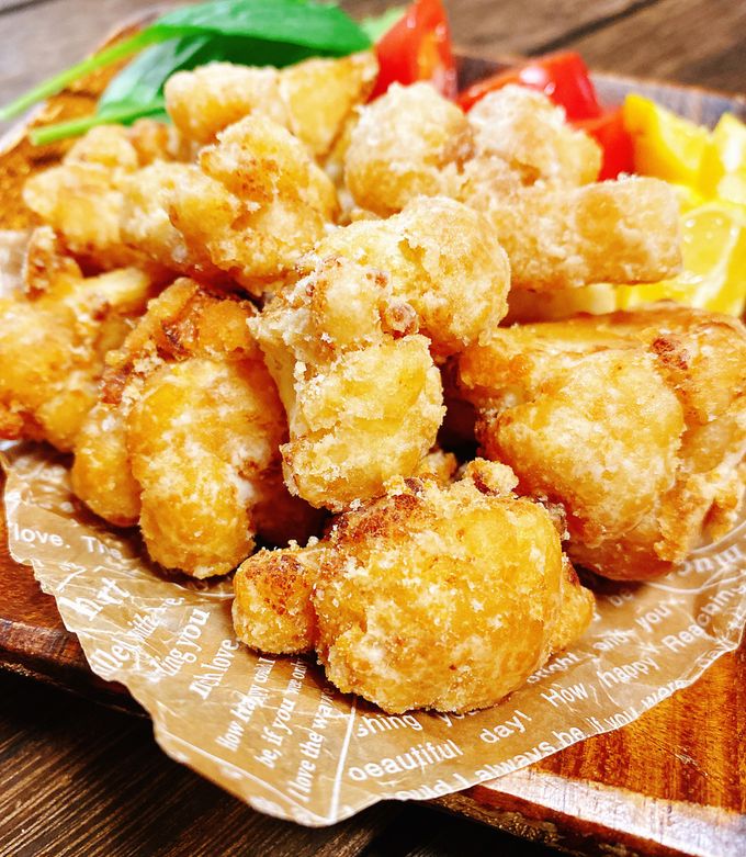 まるで鶏！サクサク☆カリフラワーの唐揚げ-レシピのメイン写真