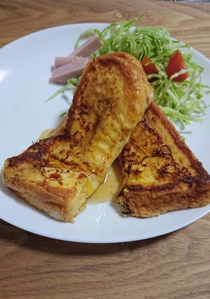 フレンチトースト。ダブルソフトで。-レシピのメイン写真