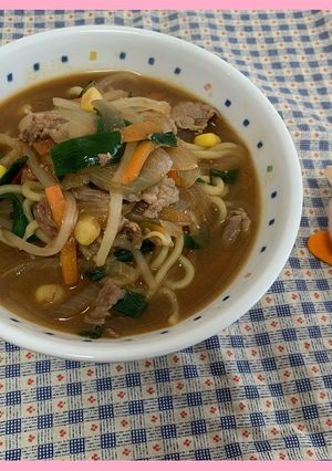 たべまる給食【みそラーメン】-レシピのメイン写真