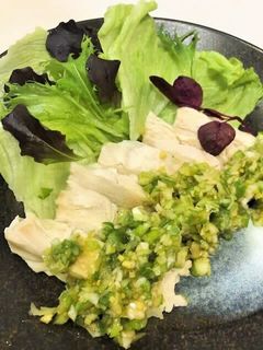 香味蒸し鶏-レシピのメイン写真