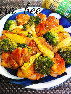 鶏肉とブロッコリーの味ぽん照り焼き-レシピのメイン写真