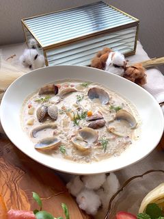 クラムチャウダー-レシピのメイン写真