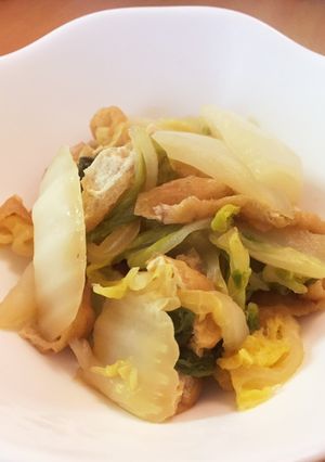 大量消費☆材料3つ！麺つゆで白菜の煮浸し-レシピのメイン写真