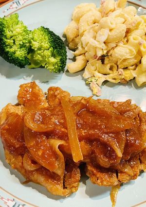 トマトピューレでポークチャップ-レシピのメイン写真