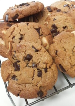 危ないはまる♪Ｐｅａｎｕｔチョコクッキー-レシピのメイン写真