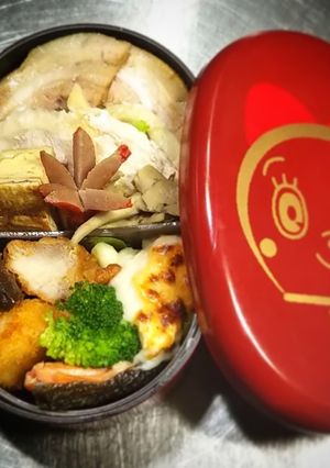 ノアちゃんの豚バラ叉焼と柚子塩麹鳥お弁当-レシピのメイン写真