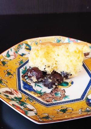 米粉カステラ（黒豆）グルテンフリー-レシピのメイン写真