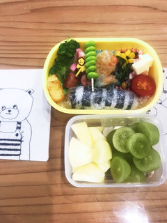 ⋆*2歳児 菜々子の初めてのお弁当⋆*-レシピのメイン写真