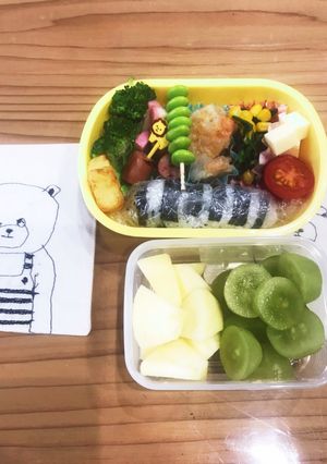 ⋆*2歳児 菜々子の初めてのお弁当⋆*-レシピのメイン写真