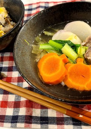 寒い季節にぴったり♪簡単さば汁-レシピのメイン写真