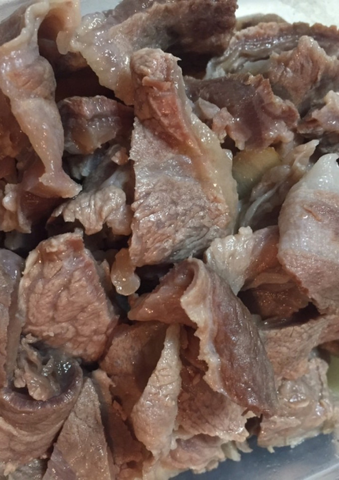 冷凍もできる！牛すじ肉の下ごしらえ-レシピのメイン写真