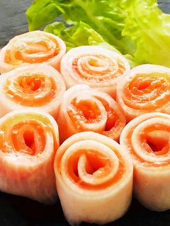 スモークサーモンと大根の前菜-レシピのメイン写真
