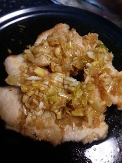 たっぷり。胸肉の唐揚げ生姜ネギだれかけて-レシピのメイン写真