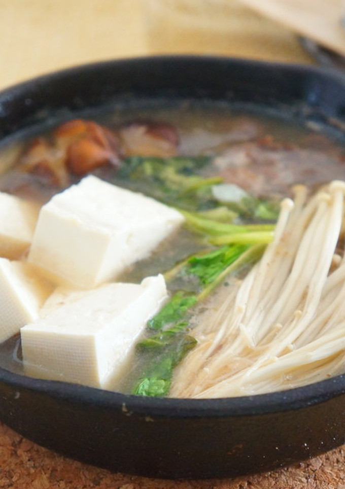 エゾシカ肉の肉豆腐おろし大根ゆず風味-レシピのメイン写真