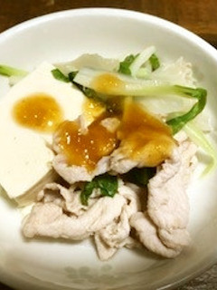 おろしでさっぱりゆで豚-レシピのメイン写真